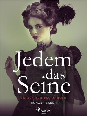 cover image of Jedem das Seine--Band II